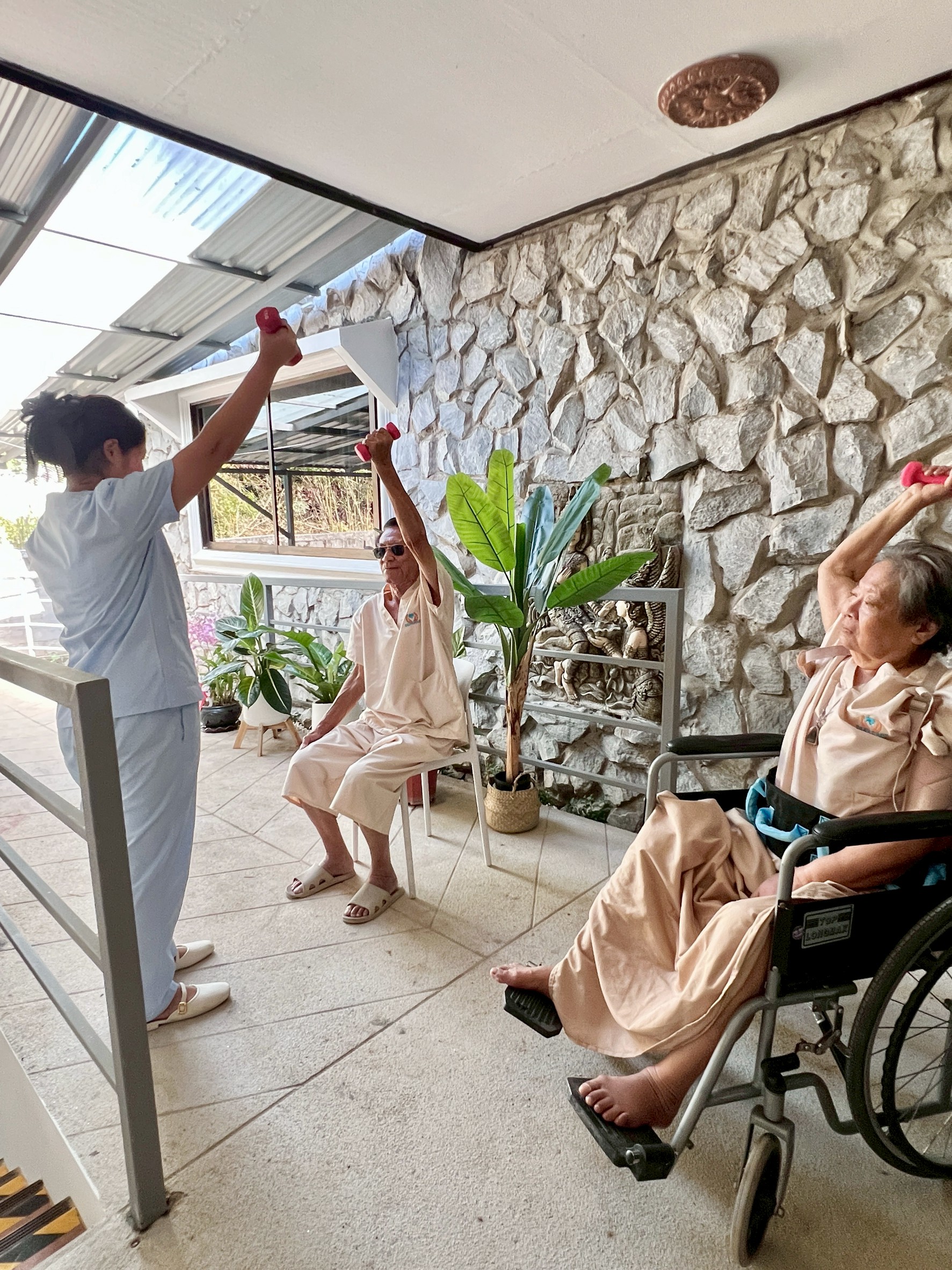 ห้องกิจกรรมฟื้นฟูออกกำลังกาย